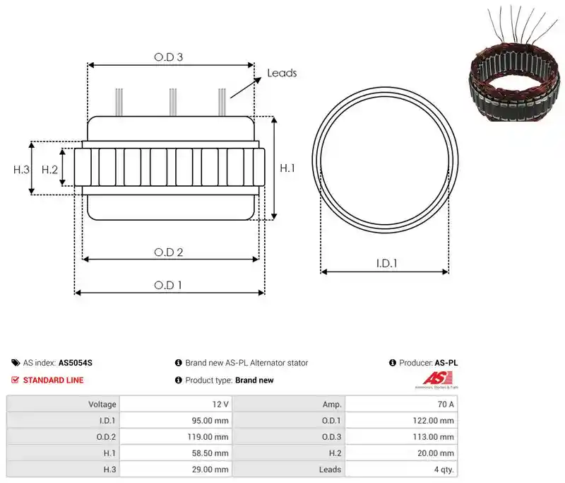 AS-PL AS5054S