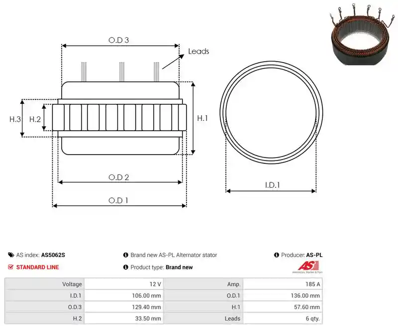AS-PL AS5062S