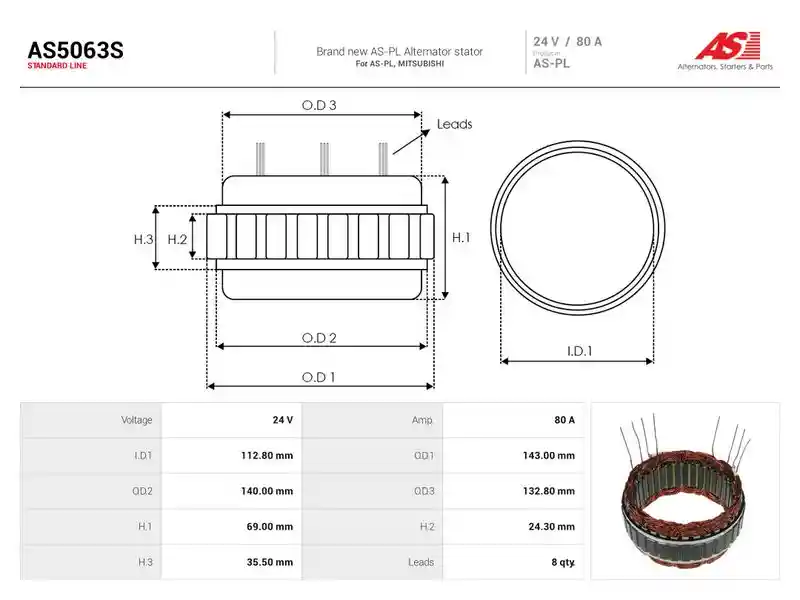 AS-PL AS5063S