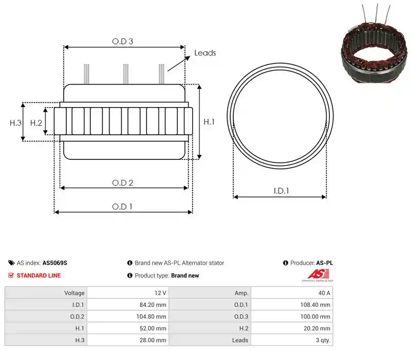 AS-PL AS5069S