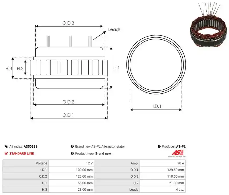 AS-PL AS5082S