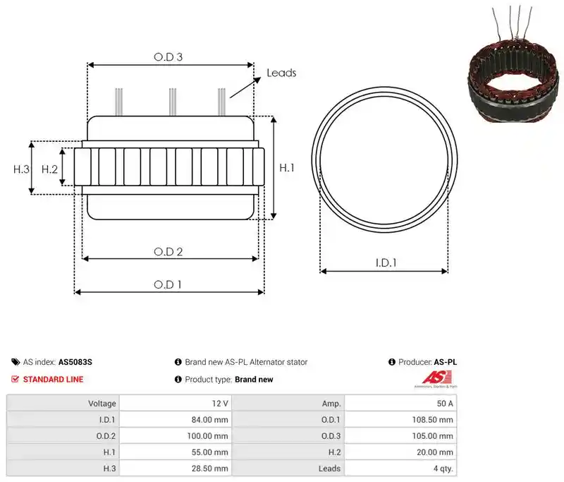 AS-PL AS5083S