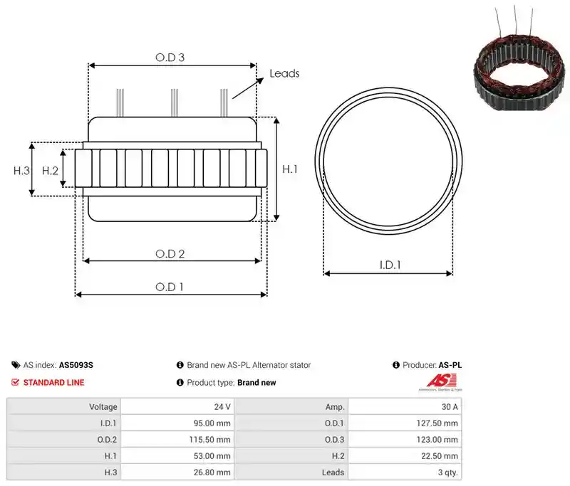 AS-PL AS5093S