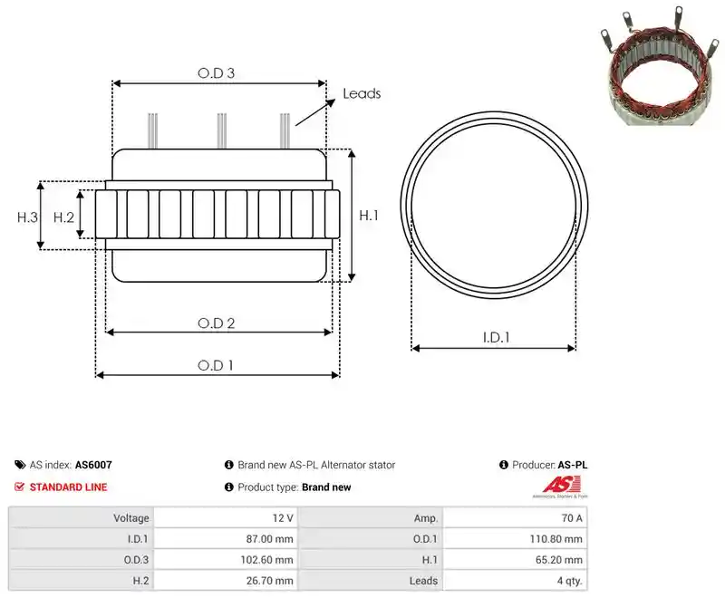 AS-PL AS6007