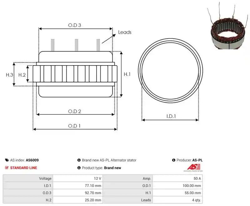 AS-PL AS6009
