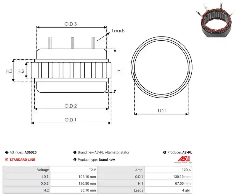 AS-PL AS6025