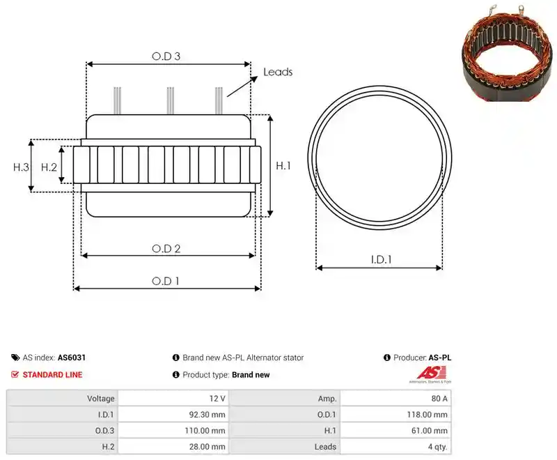 AS-PL AS6031