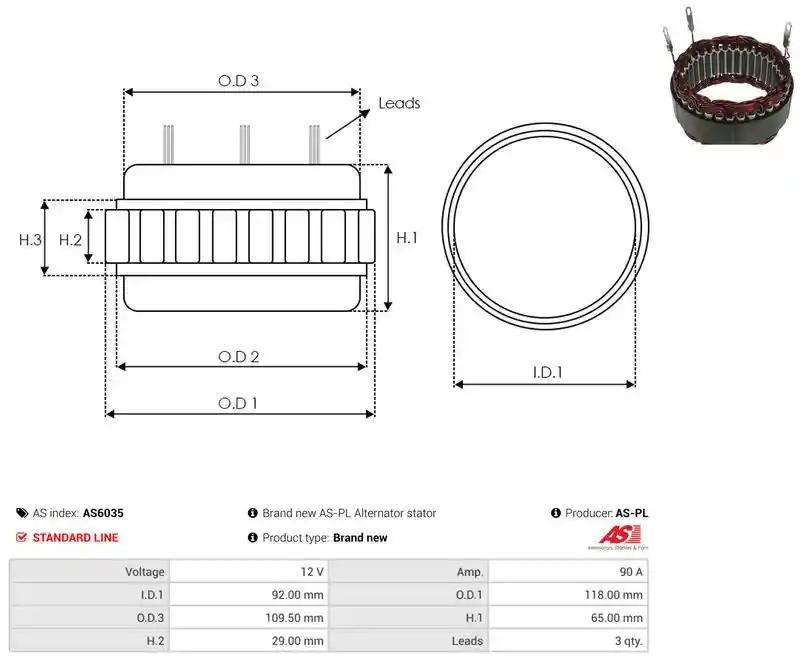 AS-PL AS6035