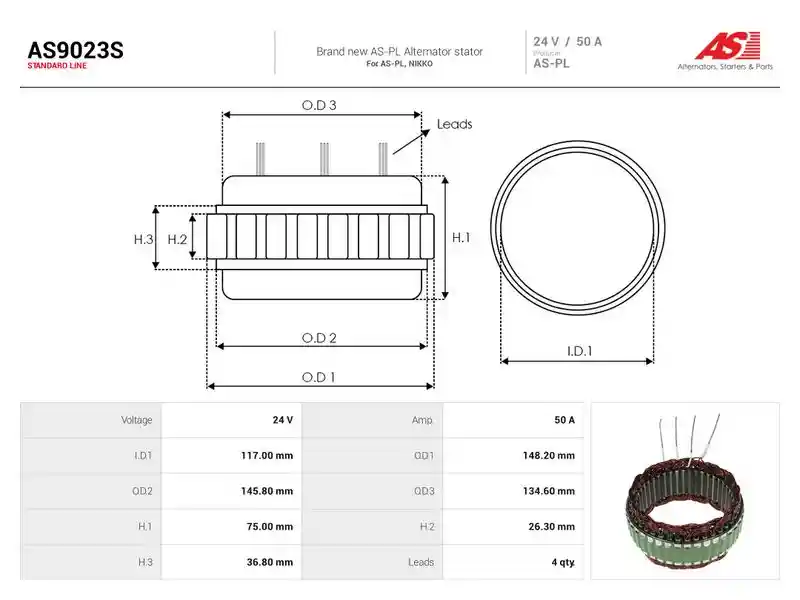 AS-PL AS9023S