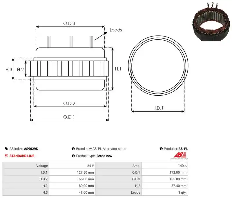 AS-PL AS9029S