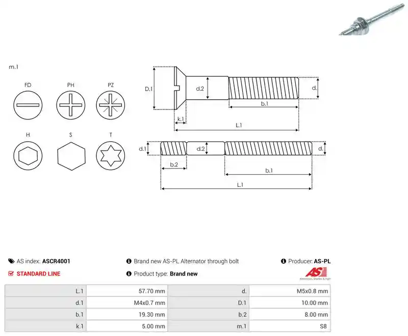 AS-PL ASCR4001