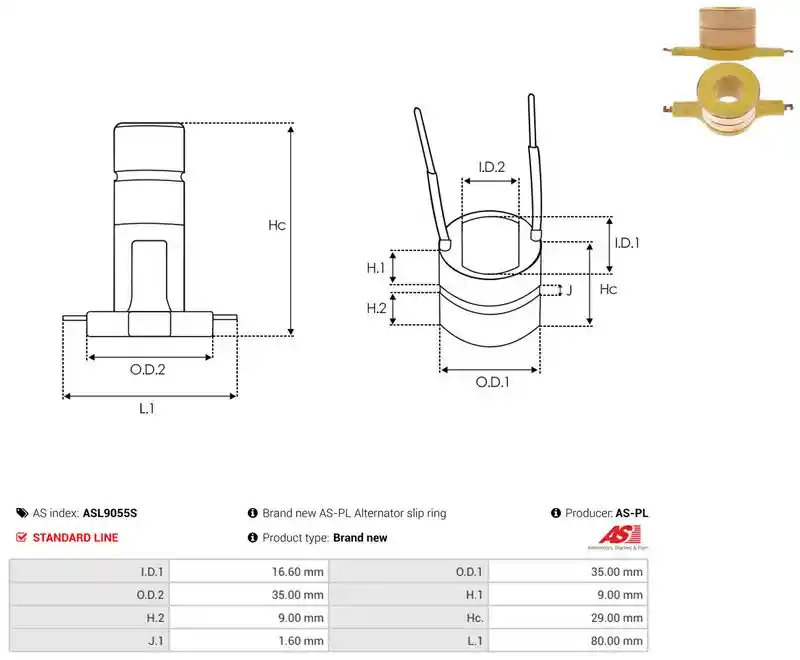 AS-PL ASL9055S