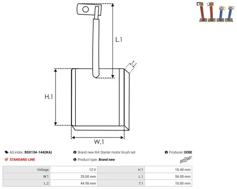 AS-PL BSX134-144(IKA)