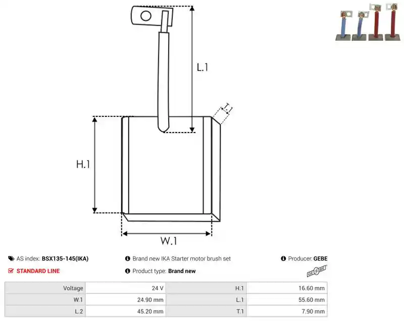 AS-PL BSX135-145(IKA)