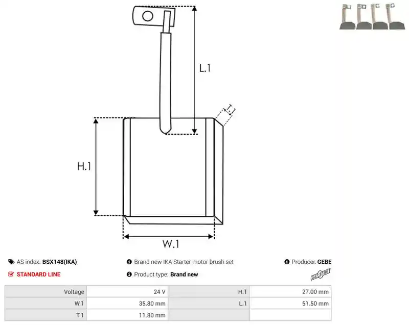 AS-PL BSX148(IKA)