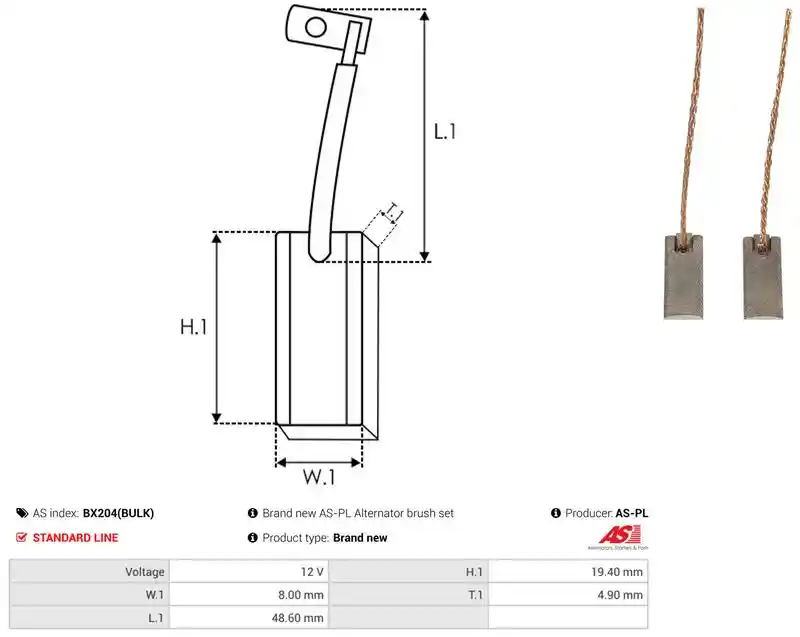 AS-PL BX204(BULK)
