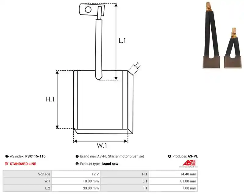 AS-PL PSX115-116