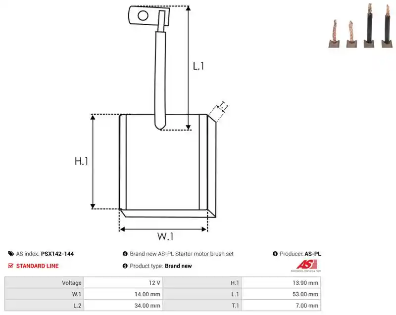AS-PL PSX142-144