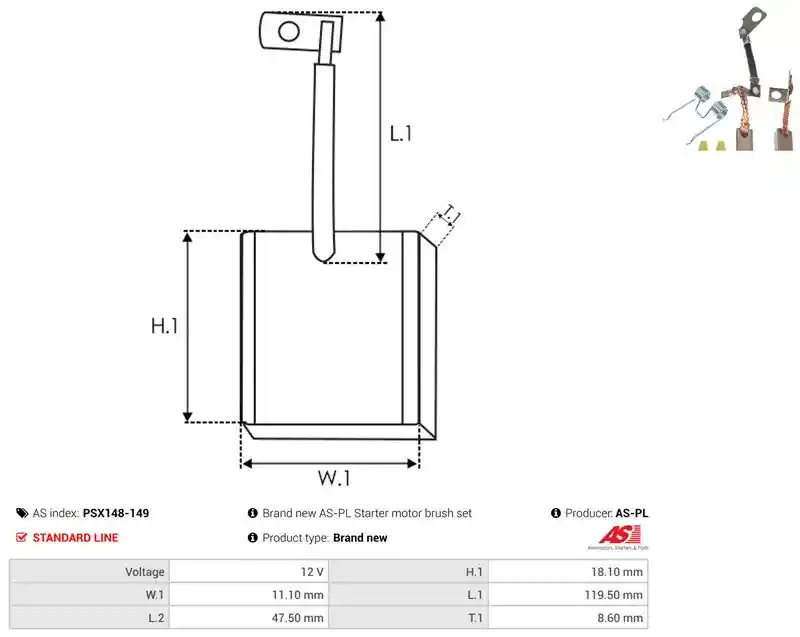 AS-PL PSX148-149