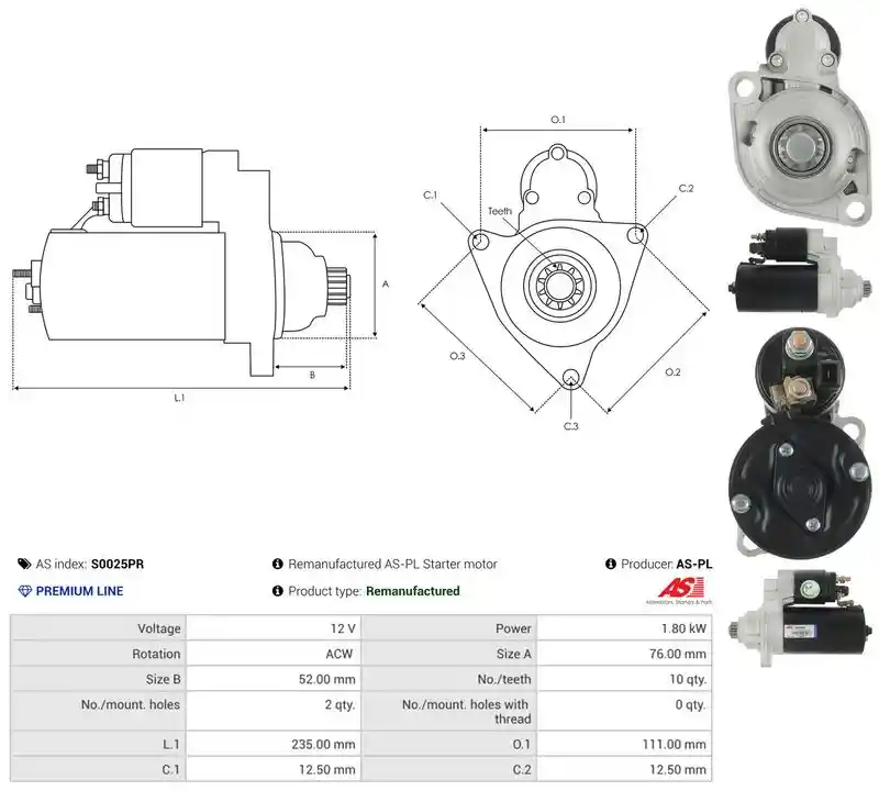 AS-PL S0025PR