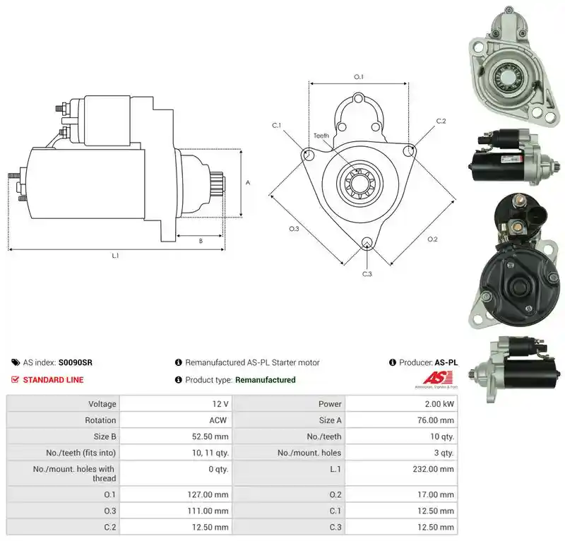 AS-PL S0090SR AS-PL S0090SR