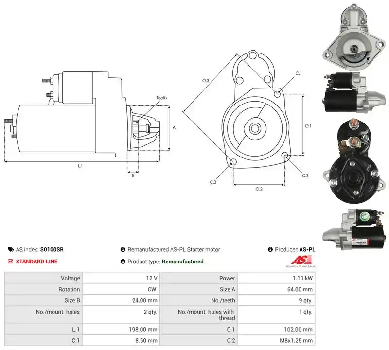 AS-PL S0100SR