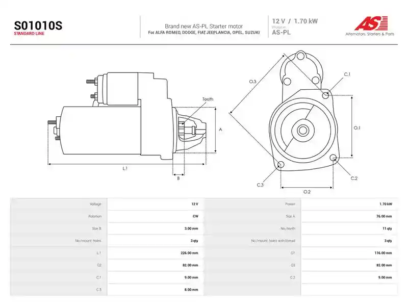 AS-PL S01010S
