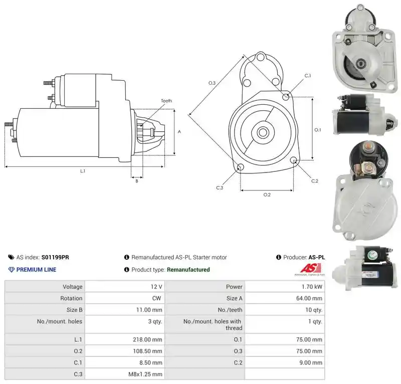 AS-PL S01199PR