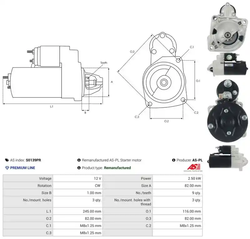 AS-PL S0139PR