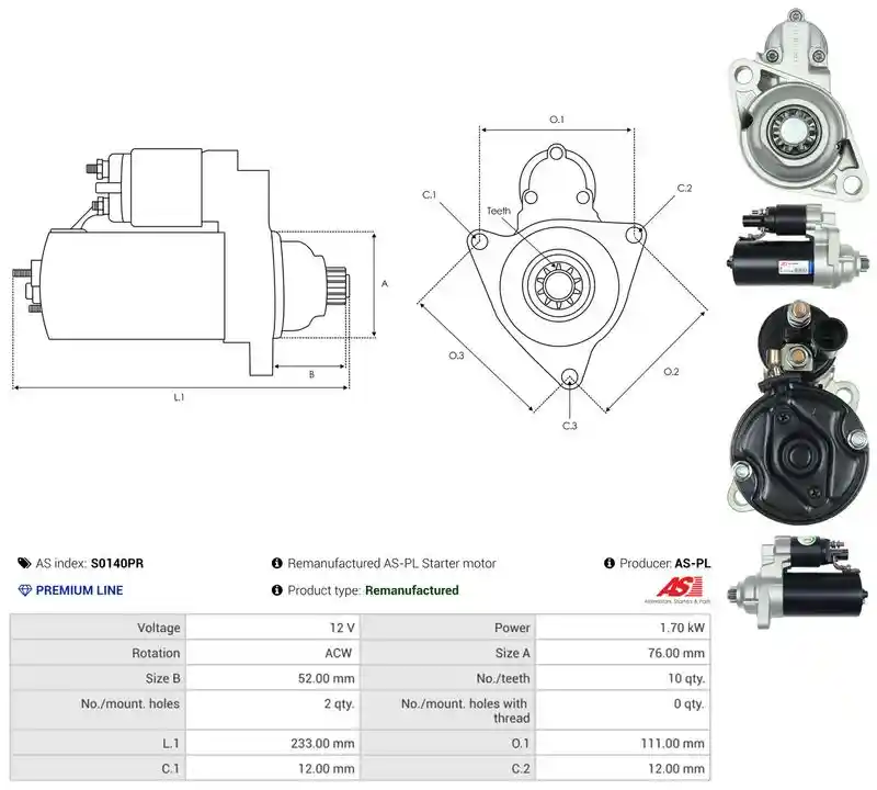 AS-PL S0140PR