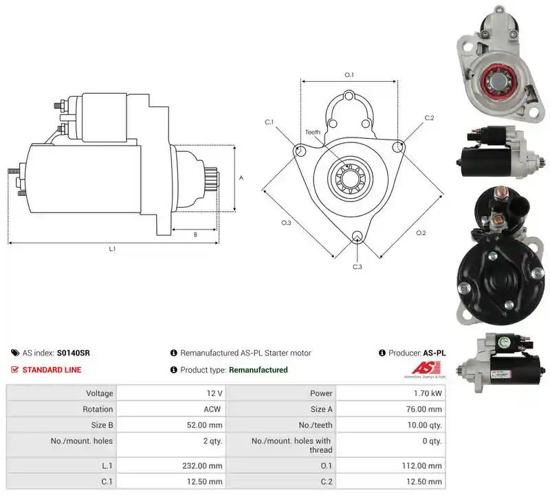 AS-PL S0140SR