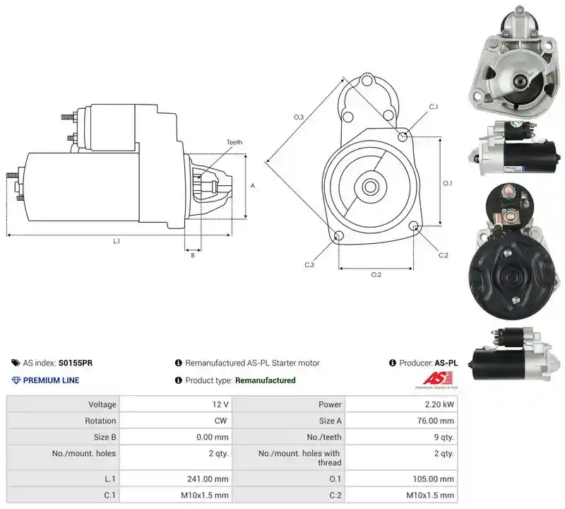 AS-PL S0155PR