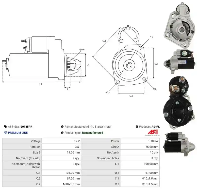 AS-PL S0185PR