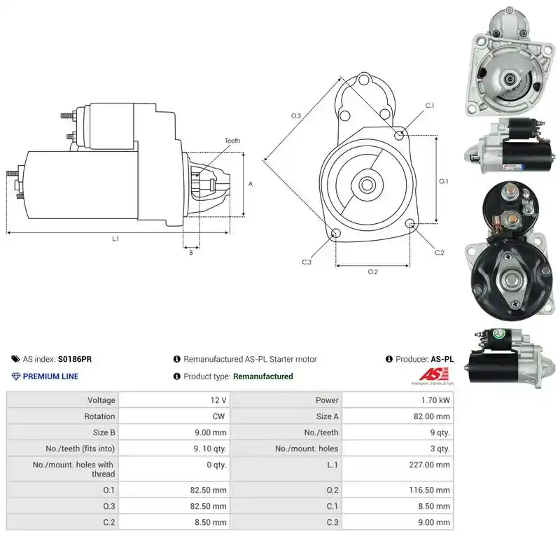 AS-PL S0186PR