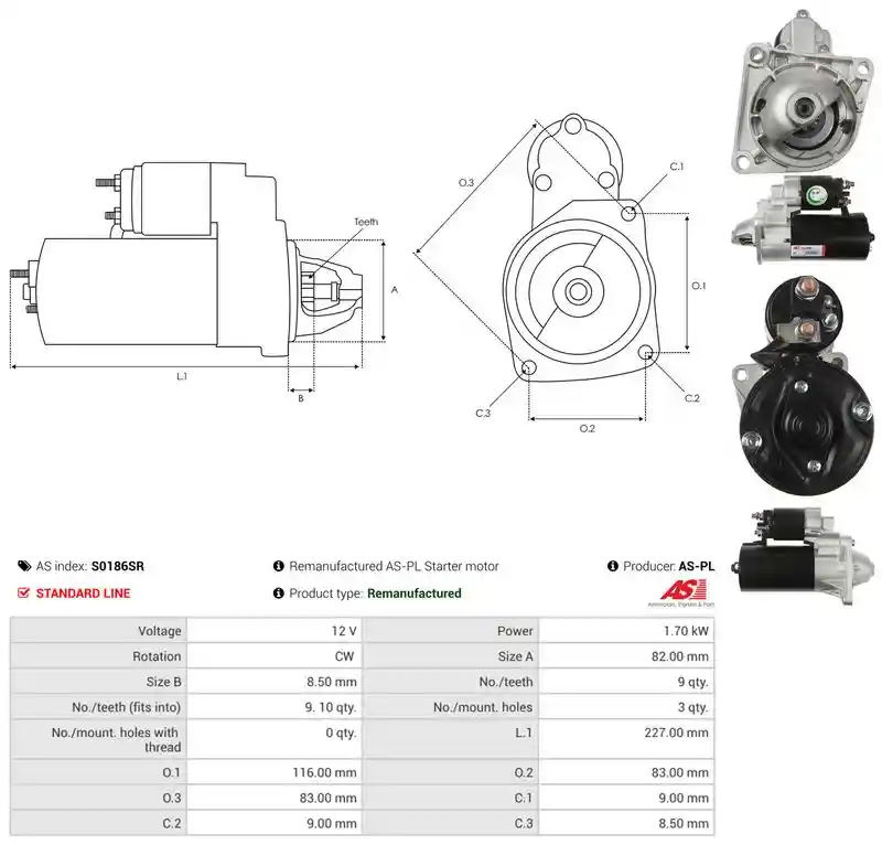AS-PL S0186SR