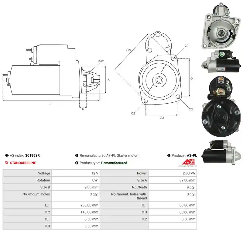 AS-PL S0195SR