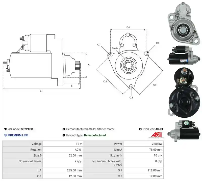 AS-PL S0224PR AS-PL S0224PR