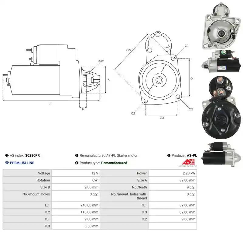 AS-PL S0230PR