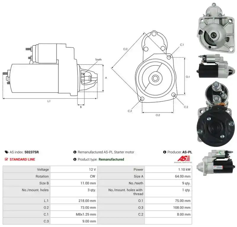AS-PL S0237SR