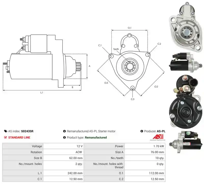AS-PL S0243SR AS-PL S0243SR