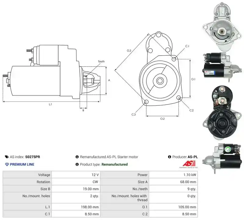 AS-PL S0275PR