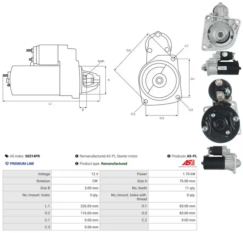 AS-PL S0314PR