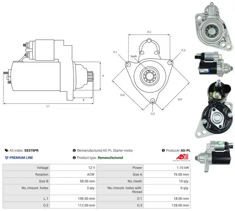 AS-PL S0375PR
