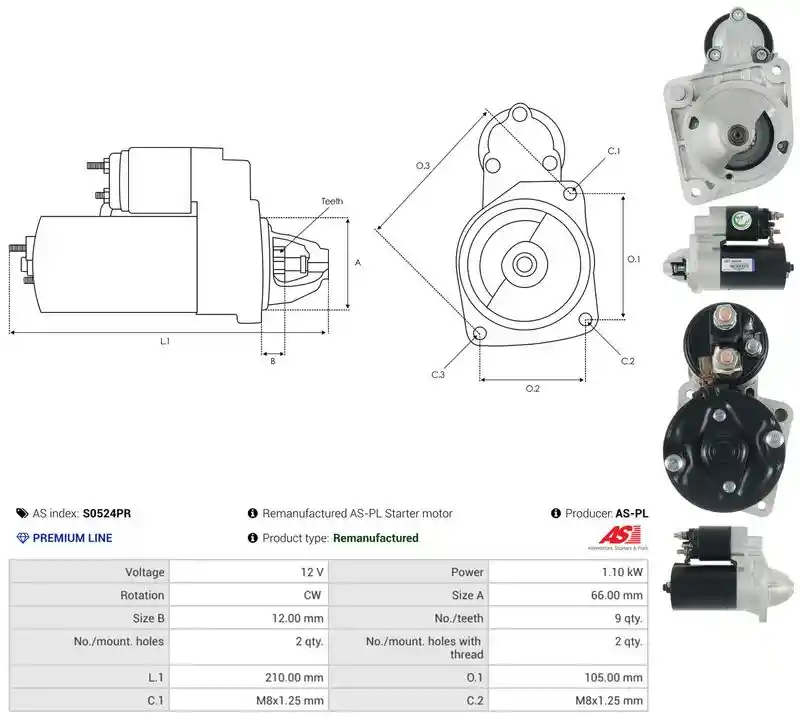 AS-PL S0524PR AS-PL S0524PR