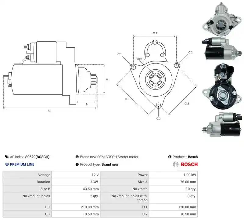 AS-PL S0629(BOSCH) AS-PL S0629(BOSCH)