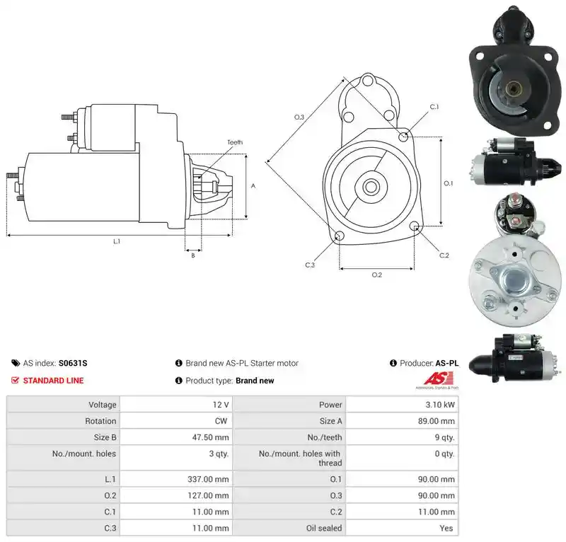 AS-PL S0631S