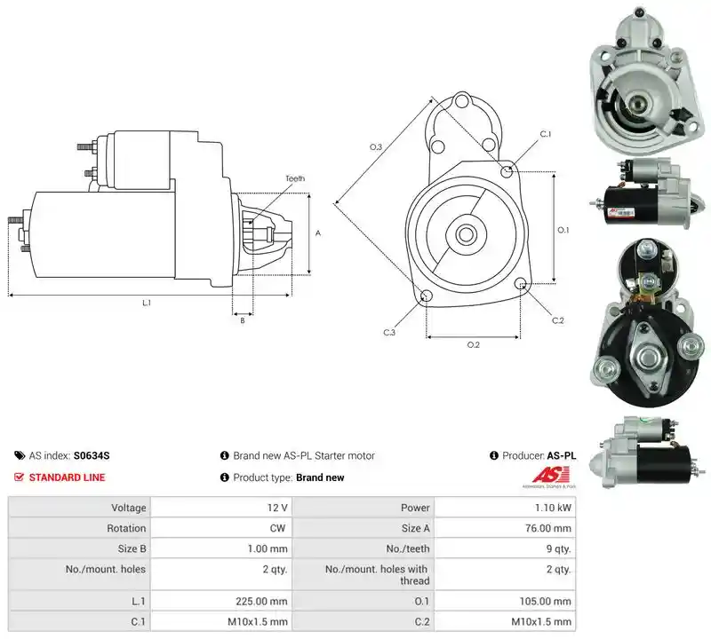 AS-PL S0634S