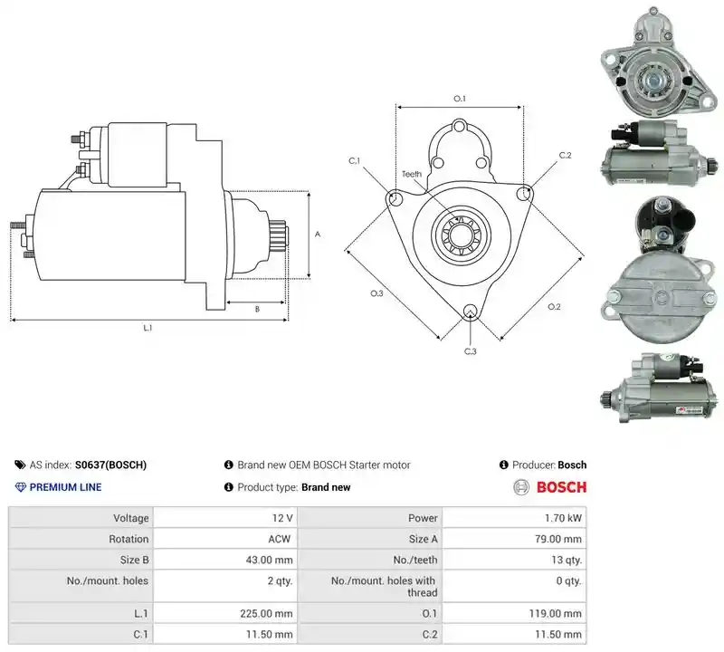 AS-PL S0637(BOSCH) AS-PL S0637(BOSCH)