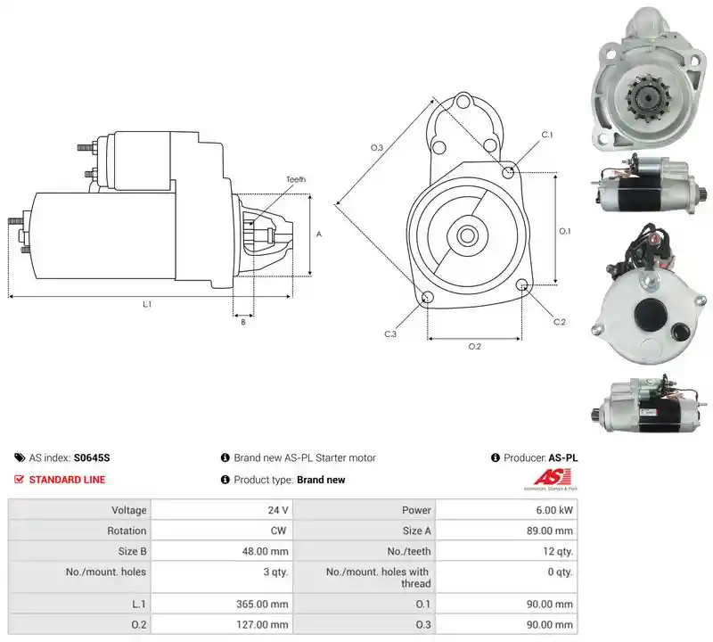 AS-PL S0645S