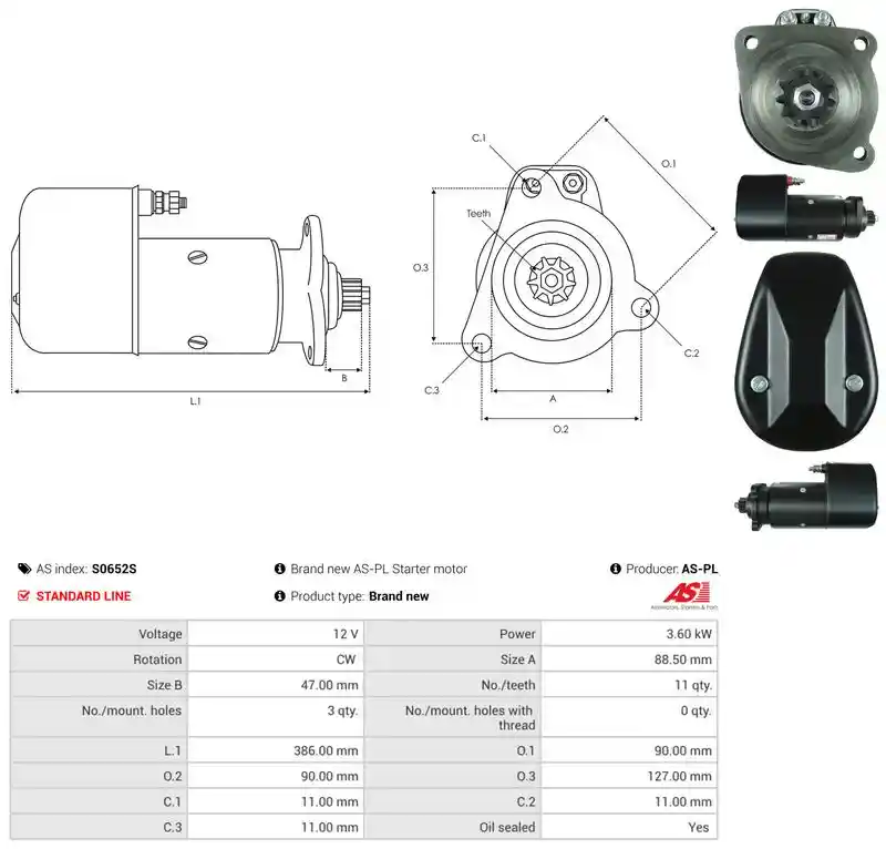 AS-PL S0652S